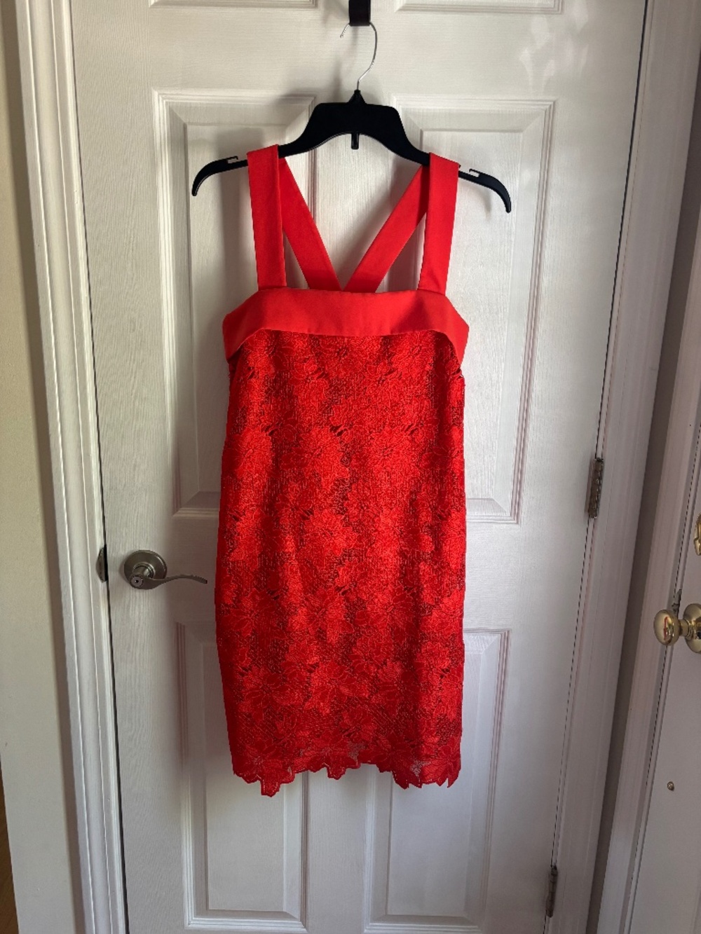 Banana Republic red dress, size 0